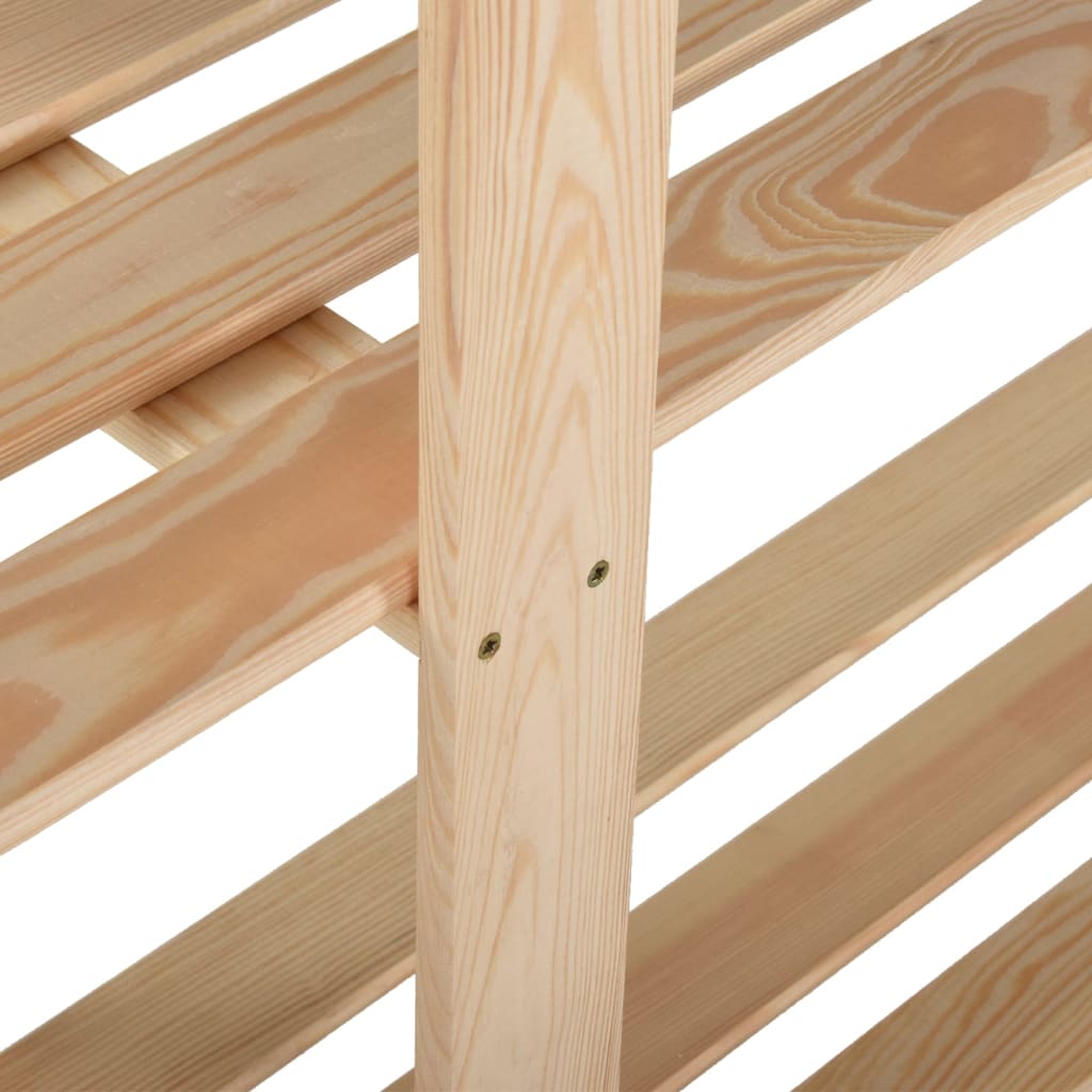 vidaXL Regał z 5 półkami, 170x28,5x170 cm, drewno sosnowe