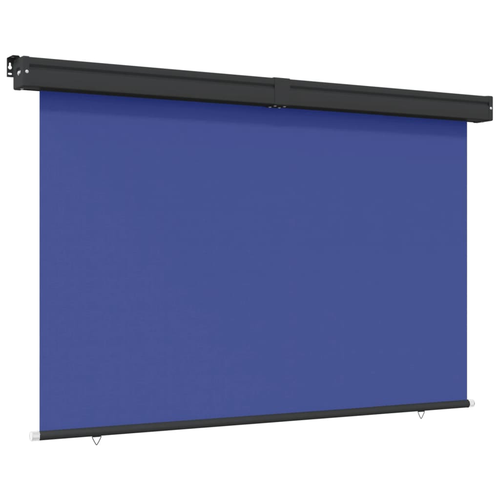 vidaXL Markiza boczna na balkon, 145x250 cm, niebieska