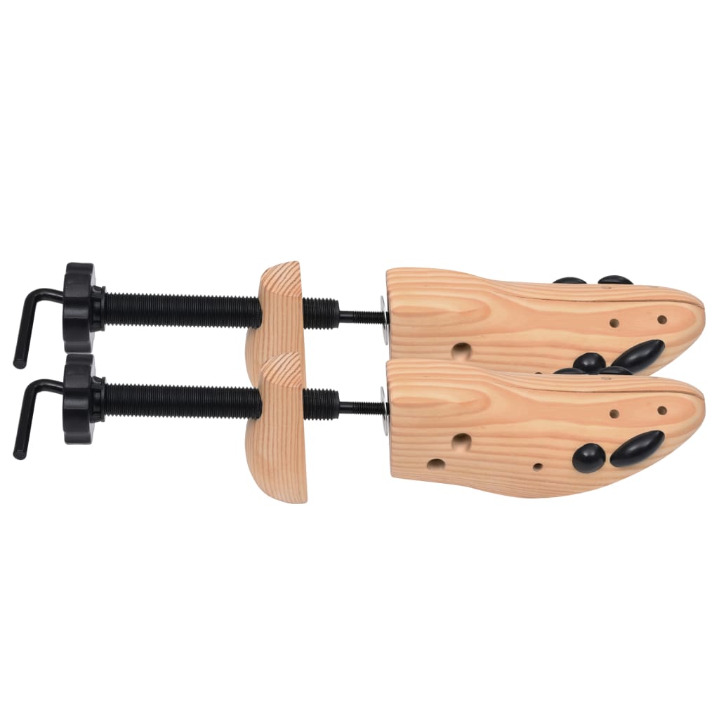 vidaXL Prawidła do butów, rozmiar 36-40, lite drewno sosnowe