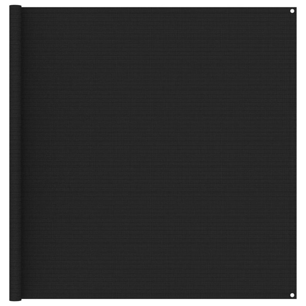 vidaXL Wykładzina do namiotu, 200 x 200 cm, czarna