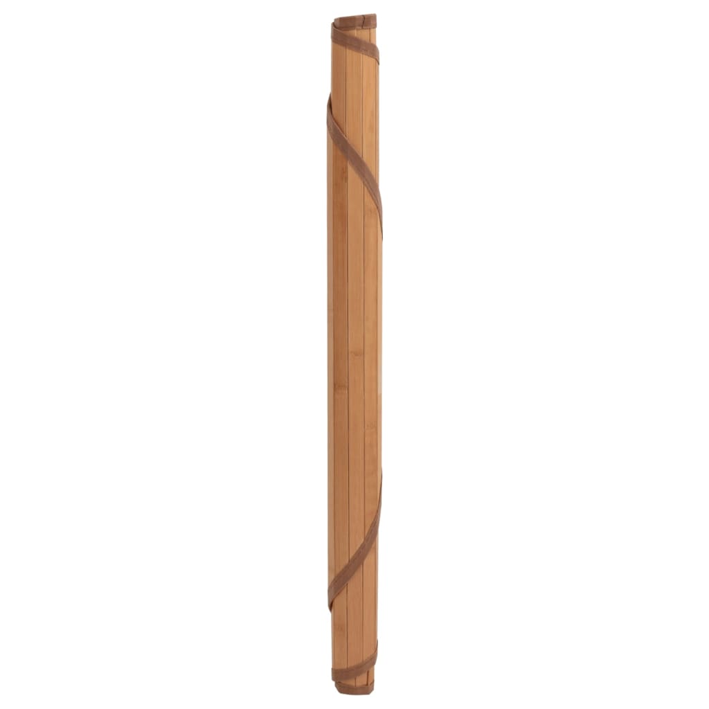 vidaXL Dywan okrągły, naturalny, 60 cm, bambusowy