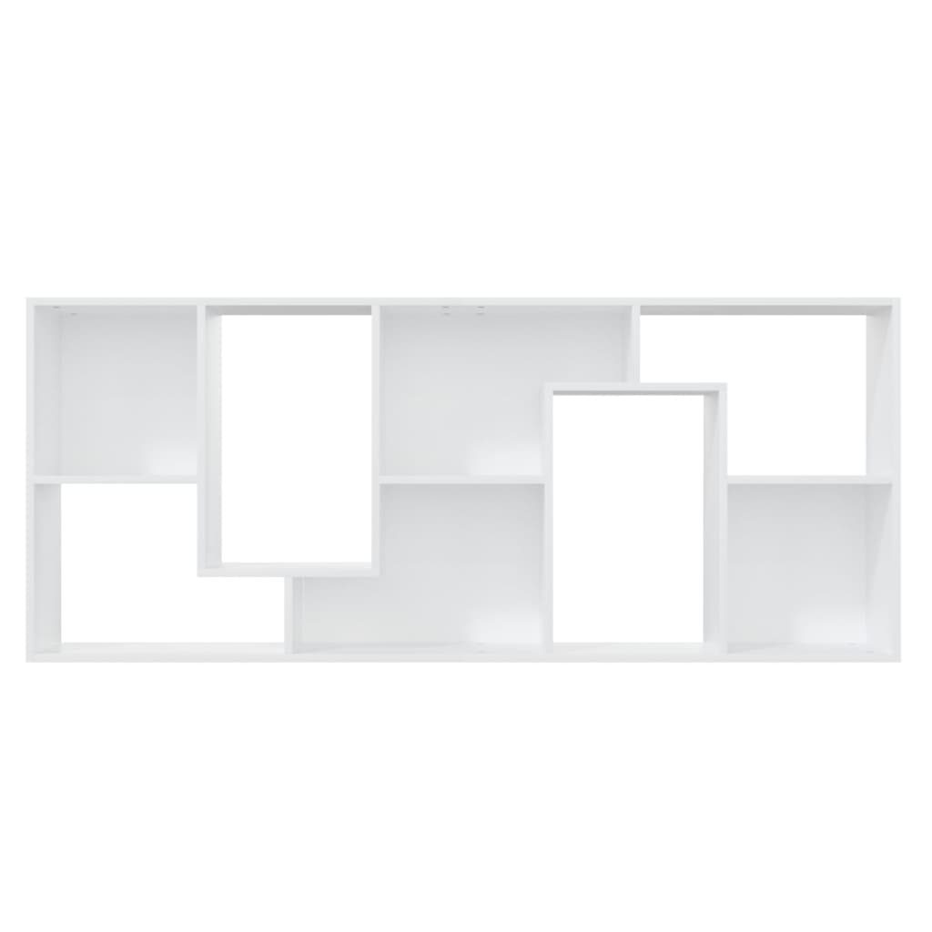 vidaXL Regał na książki, biały, 67x24x161 cm, materiał drewnopochodny