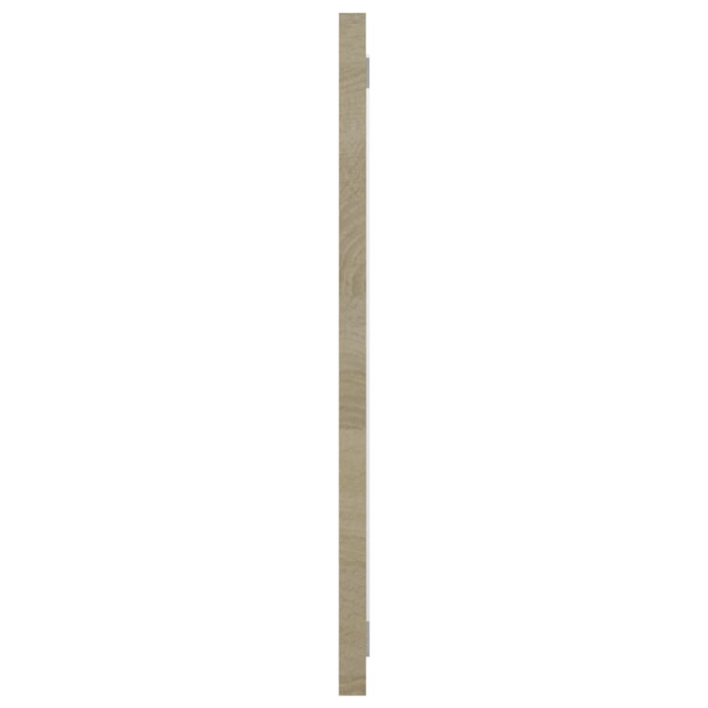 vidaXL Lustro łazienkowe, dąb sonoma, 90x1,5x37 cm, płyta wiórowa