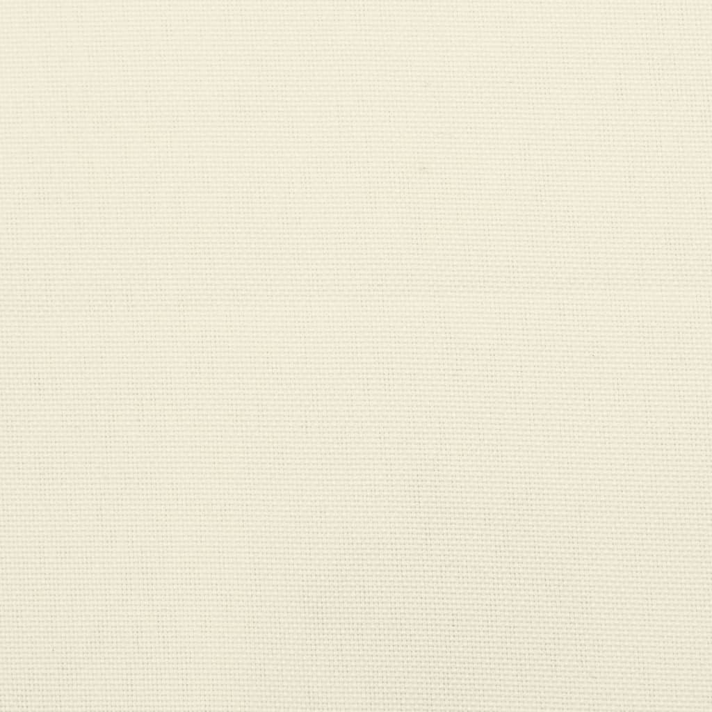 vidaXL Poduszka na ławkę ogrodową, kremowa 200x50x3 cm, tkanina Oxford