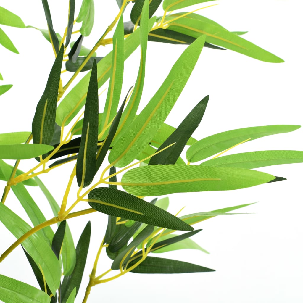 vidaXL Sztuczny bambus z doniczką, 175 cm, zielony