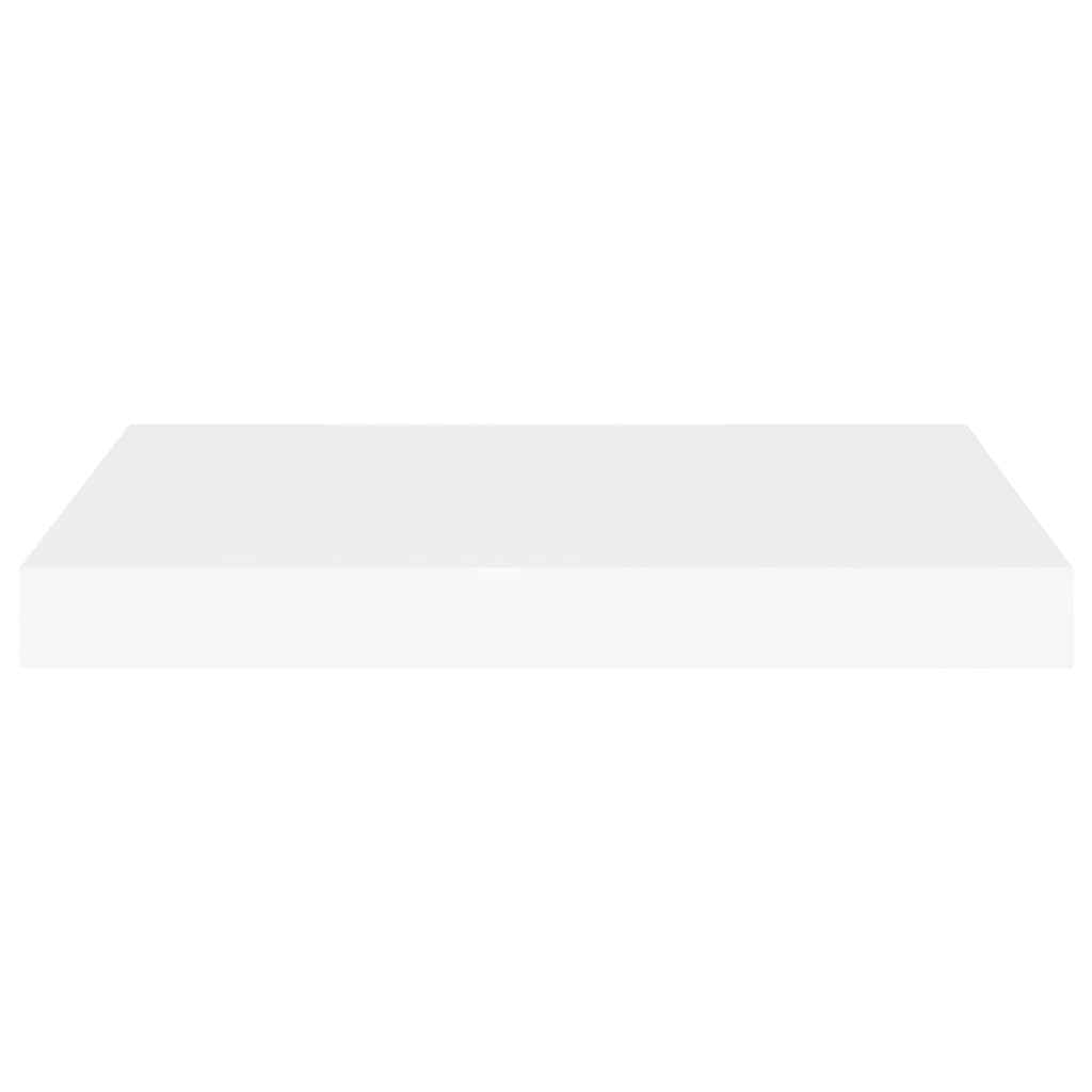 vidaXL Półka ścienna, biała, 50 x 23 x 3,8 cm, MDF