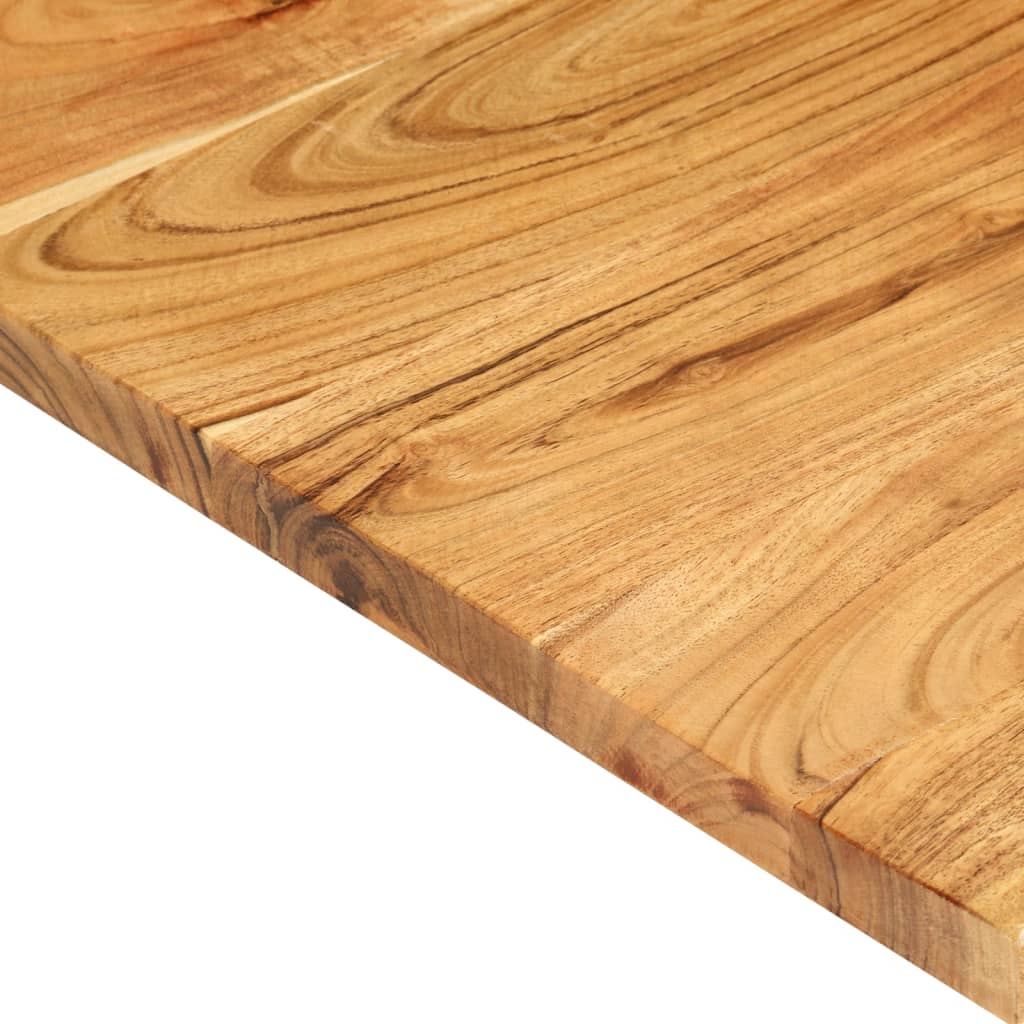 vidaXL Blat łazienkowy, lite drewno akacjowe, 58x52x2,5 cm