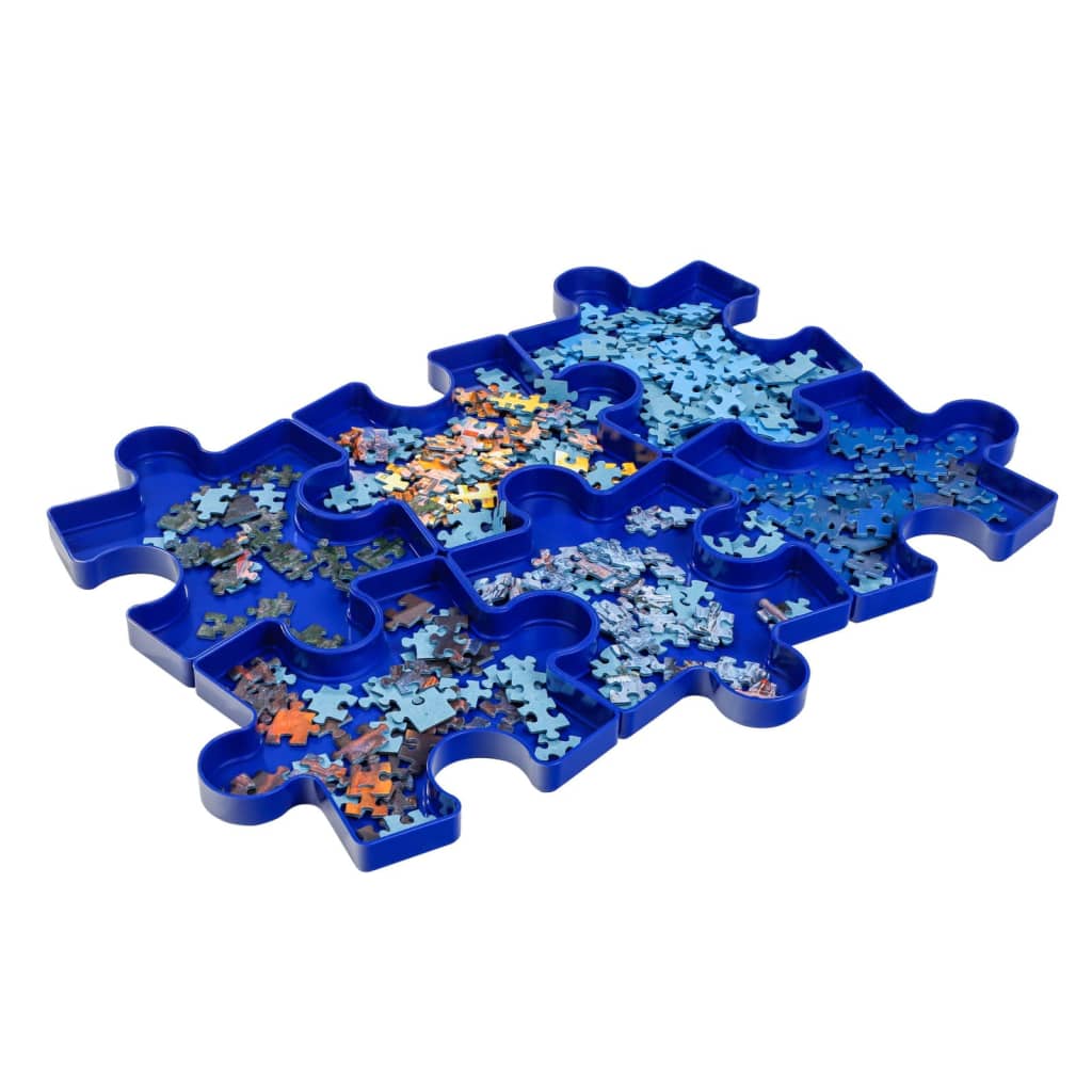 HI Taca do sortowania puzzli, 21,5 cm, niebieska