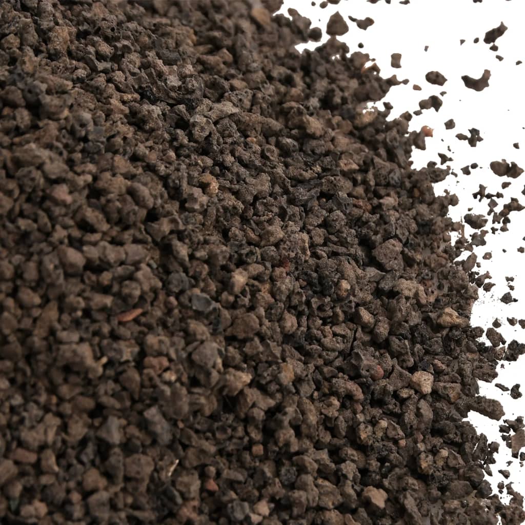 vidaXL Żwirek bazaltowy, 10 kg, czarny, 1-3 mm