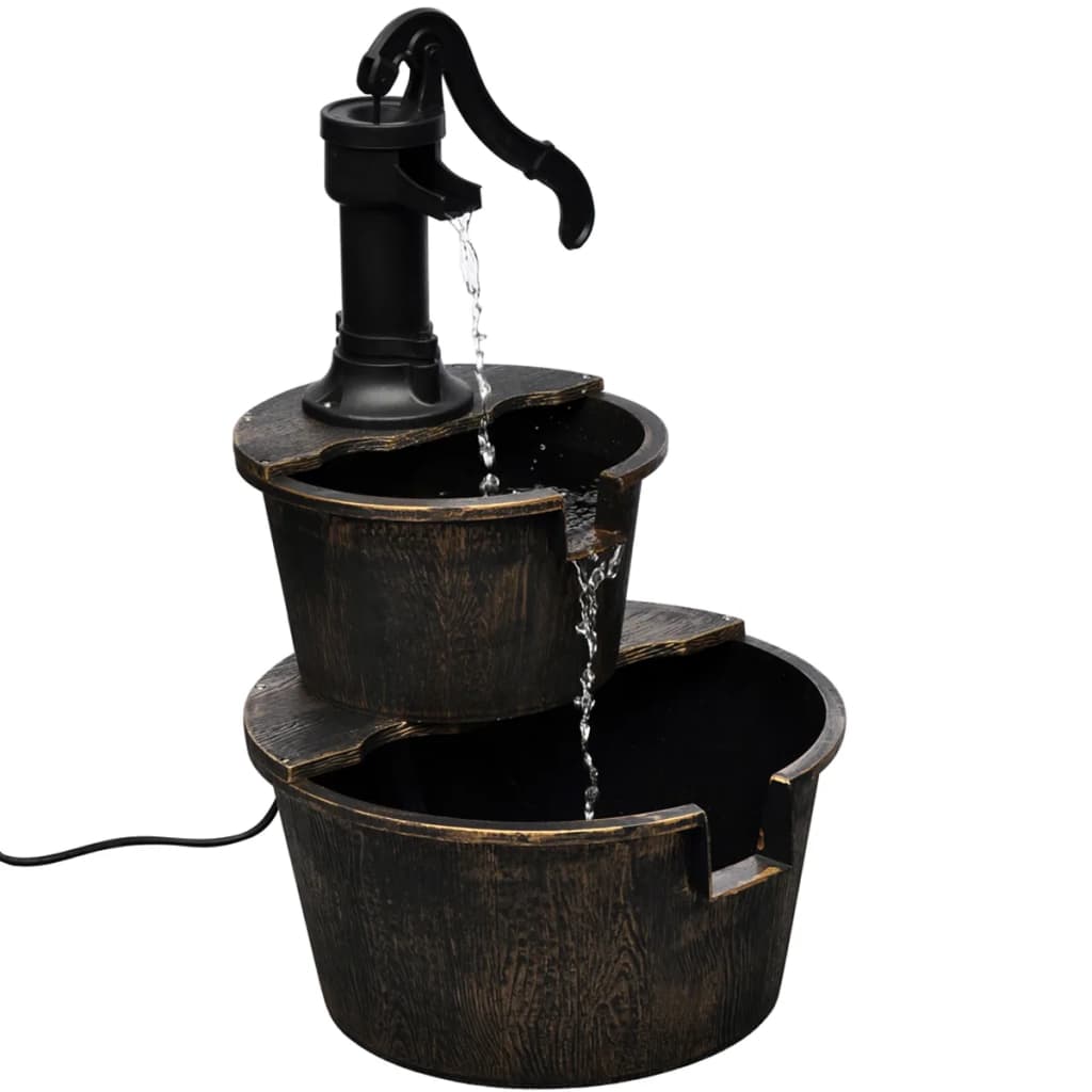 vidaXL Fontanna w formie studni z pompą