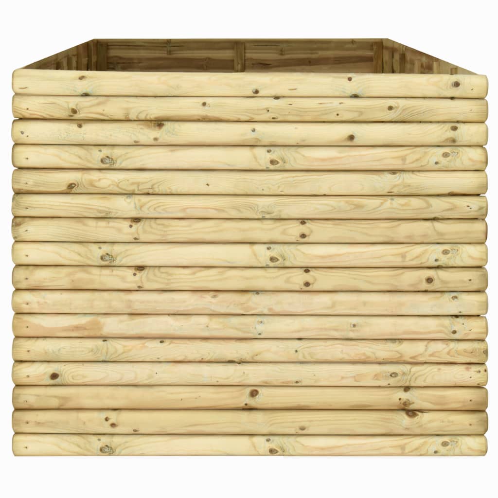 vidaXL Podwyższona donica, 300x50x96 cm, impregnowane drewno sosnowe