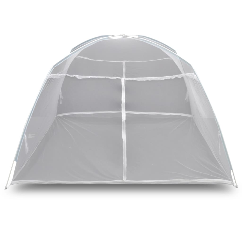 vidaXL Moskitiera namiotowa, 200x180x150 cm, włókno szklane, biała
