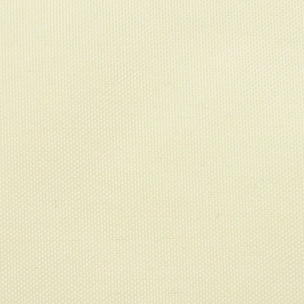 vidaXL Trapezowy żagiel ogrodowy, tkanina Oxford, 3/5x4 m, kremowy