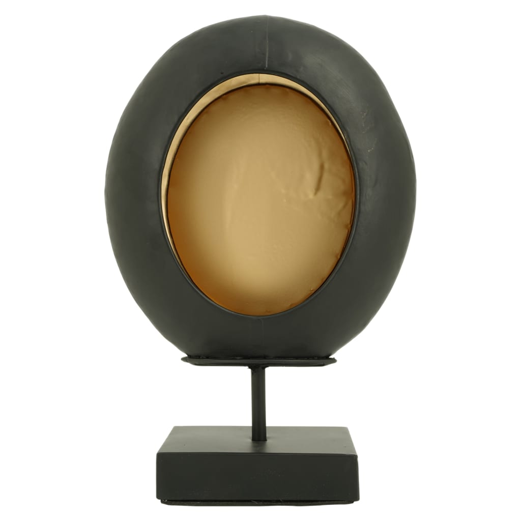 Lesli Living Owalny świecznik w formie jaja na stojaku, 21x9x32,5 cm