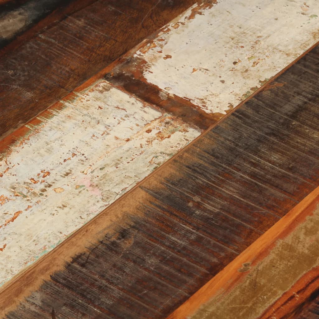 vidaXL Blat stołu, Ø70 x (1,5-1,6) cm, lite drewno z odzysku
