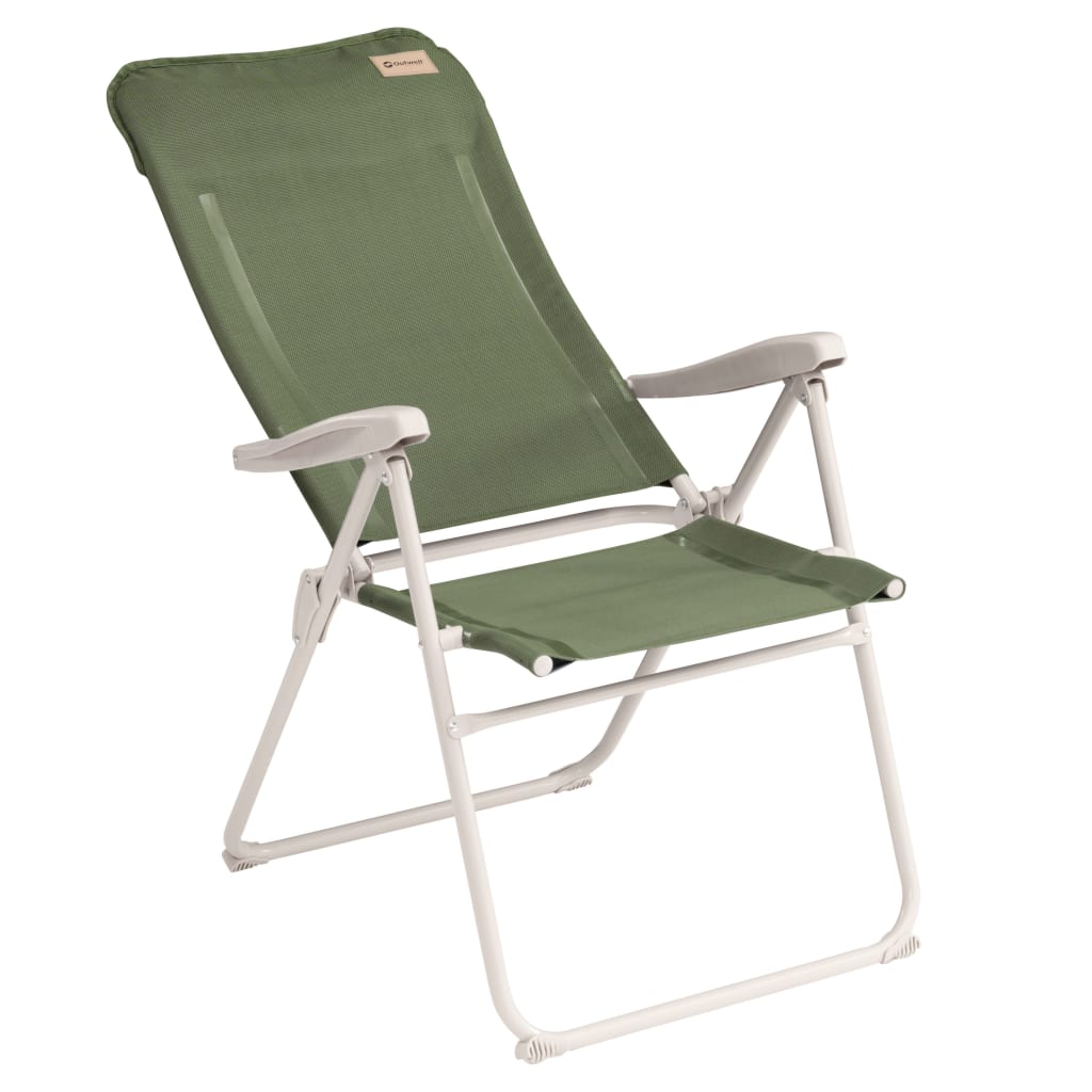 Outwell Rozkładane krzesło kempingowe Cromer, ciemnozielone