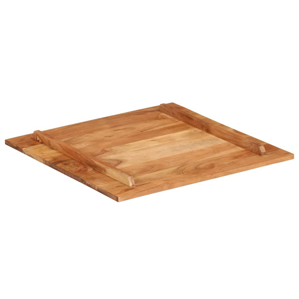 vidaXL Blat stołu, lite drewno akacjowe, 15-16 mm, 60x60 cm