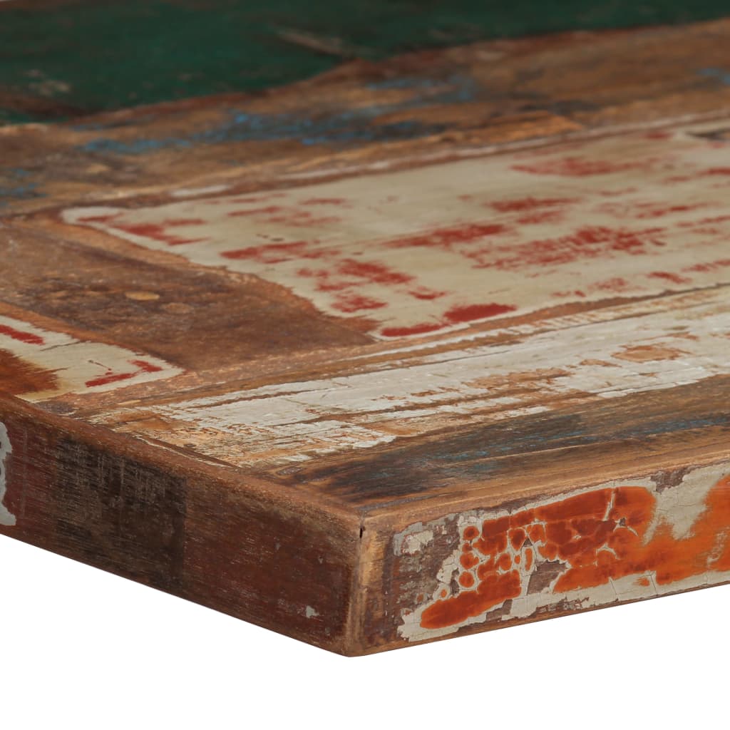 vidaXL Stolik barowy, lite drewno z odzysku, kolorowy, 60x60x107 cm
