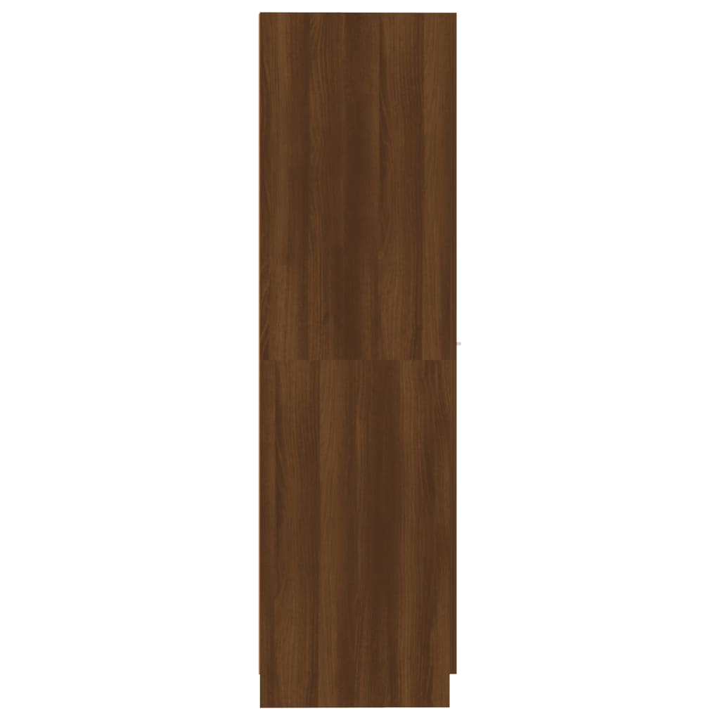 vidaXL Szafka apteczna, brązowy dąb, 30x42,5x150 cm
