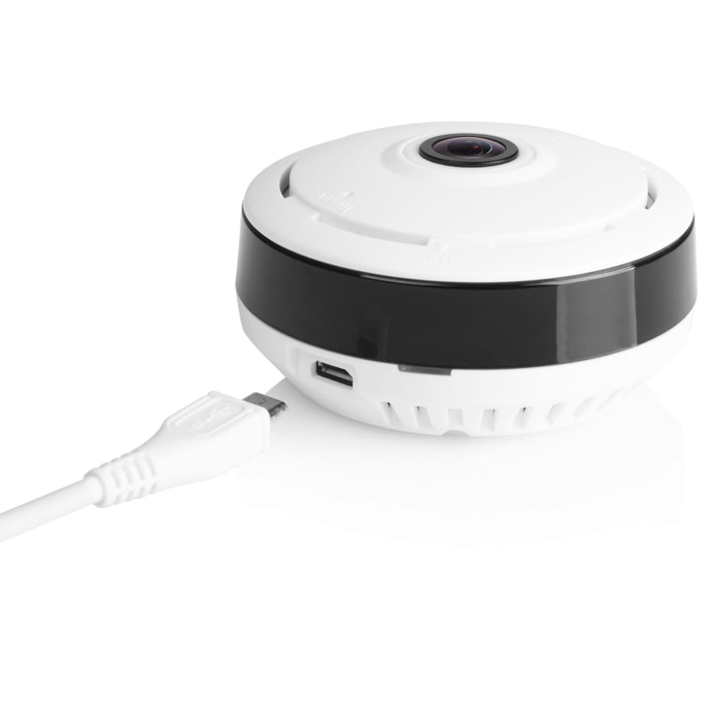Smartwares Kamera wewnętrzna IP, 360°, 7x7x3,5 cm, biała