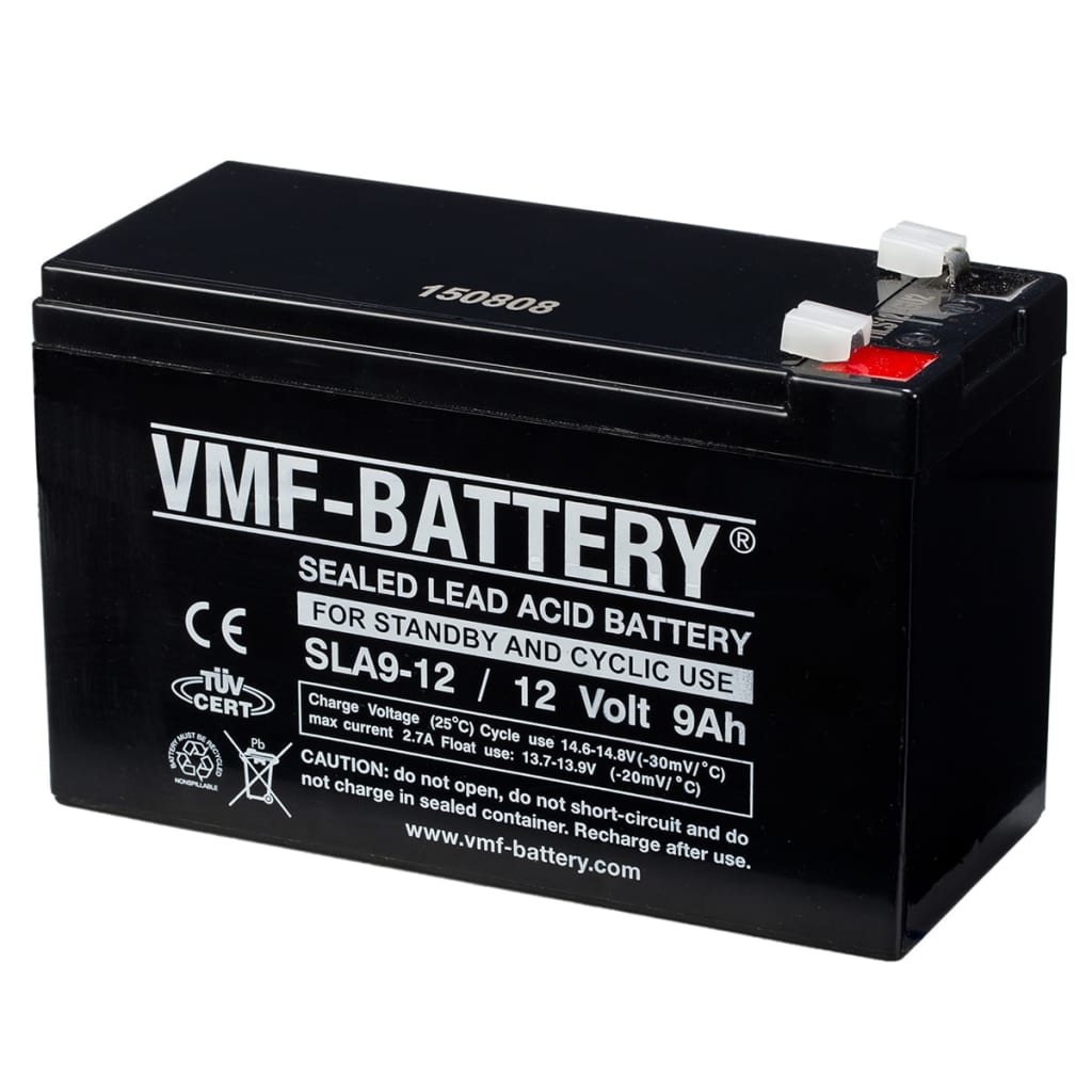 VMF Akumulator praca stacjonarna i cykliczna AGM, 12 V, 9 Ah, SLA9-12