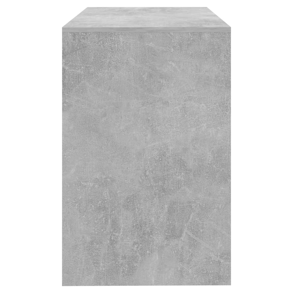 vidaXL Biurko, szarość betonu, 101x50x76,5 cm, płyta wiórowa