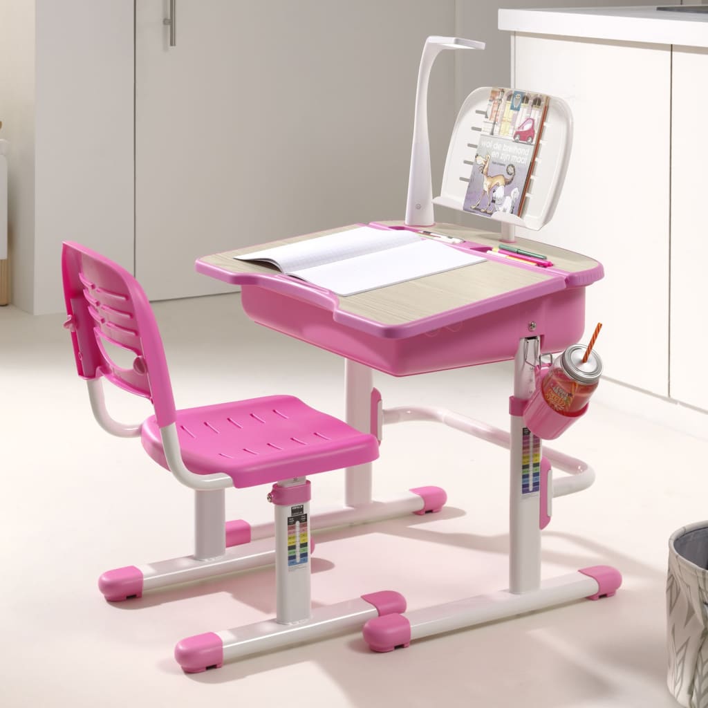 Vipack Regulowane biurko i krzesło dla dziecka Comfortline 201