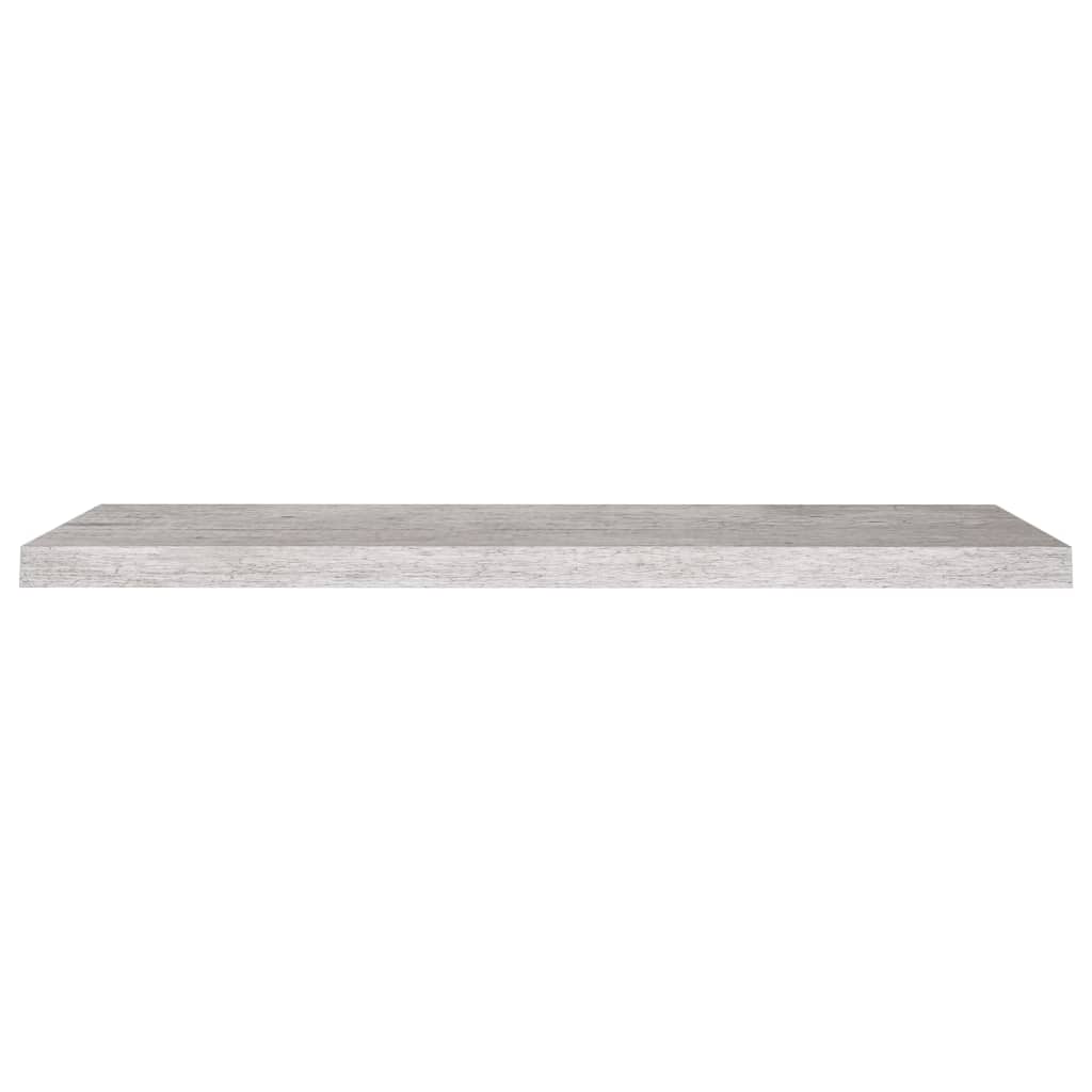 vidaXL Półka ścienna, szarość betonu, 90 x 23,5 x 3,8 cm, MDF