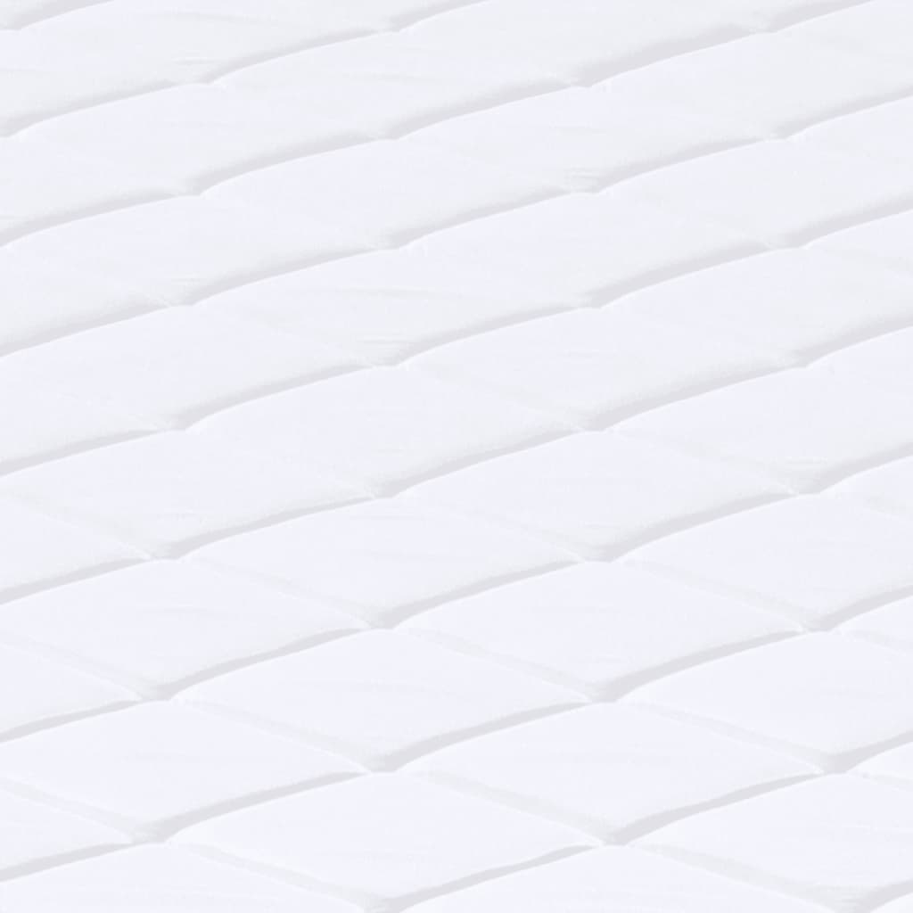 vidaXL Materac piankowy, średnio miękki, 200x200 cm