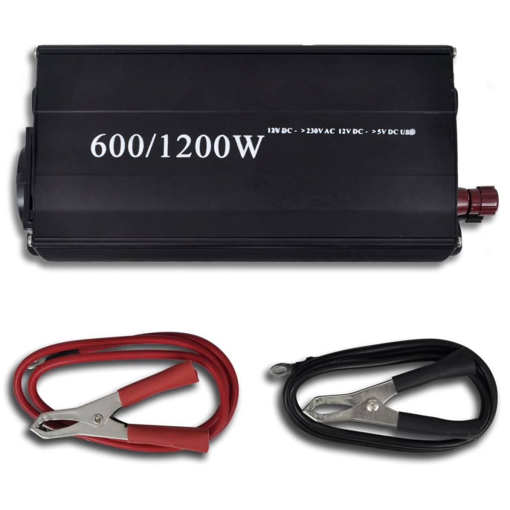 Przetwornica napięcia 600-1200 W z USB