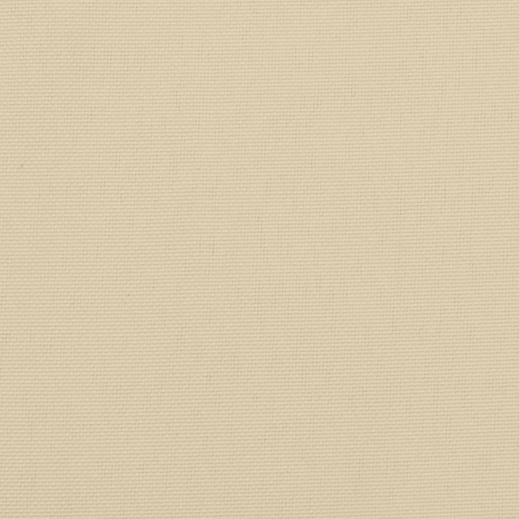 vidaXL Poduszki na palety, 4 szt., beżowe, 50x50x7 cm, tkanina Oxford