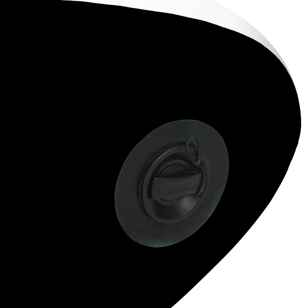 vidaXL Nadmuchiwana deska SUP z zestawem, 305x76x15 cm, czarna