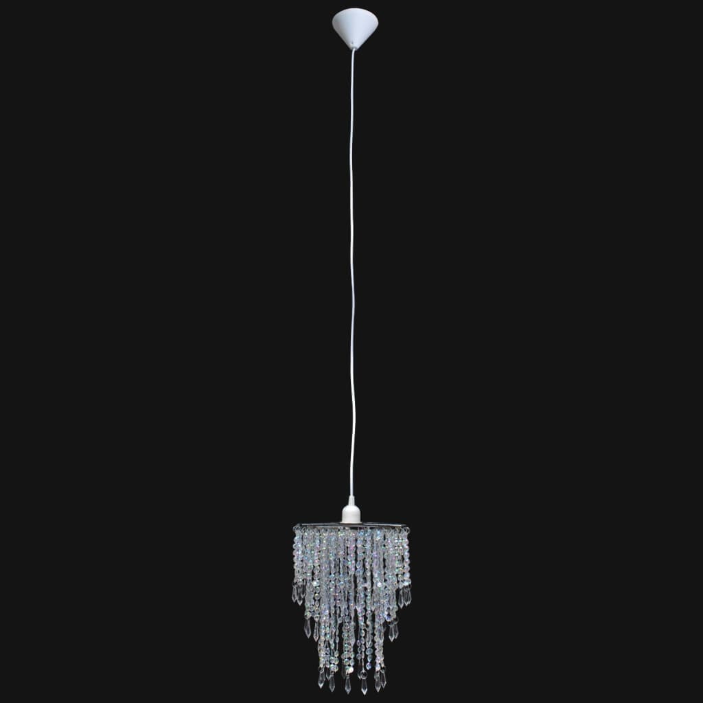 vidaXL Kryształowa lampa wisząca, 22,5 x 30,5 cm