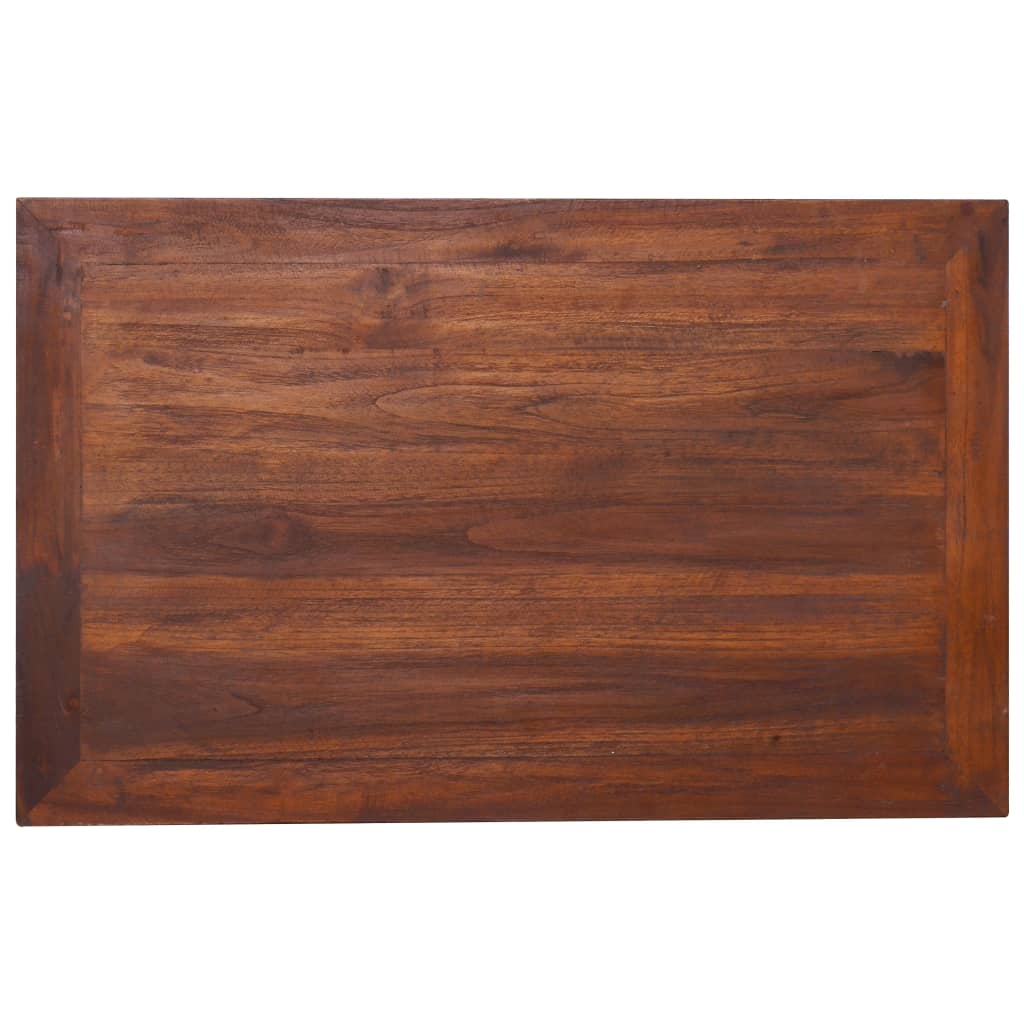 vidaXL Stolik kawowy, 80x50x40 cm, lite drewno tekowe