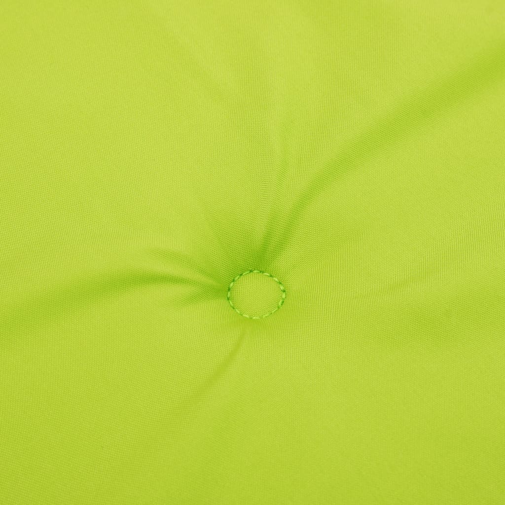 vidaXL Poduszka na ławkę ogrodową, jasnozielona, 180x50x3 cm, tkanina