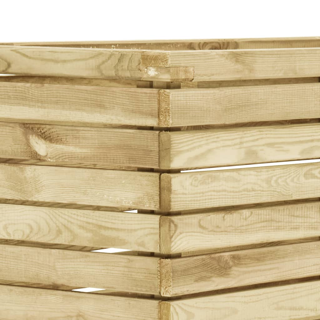 vidaXL Podwyższona donica, 100x50x50 cm, impregnowane drewno sosnowe