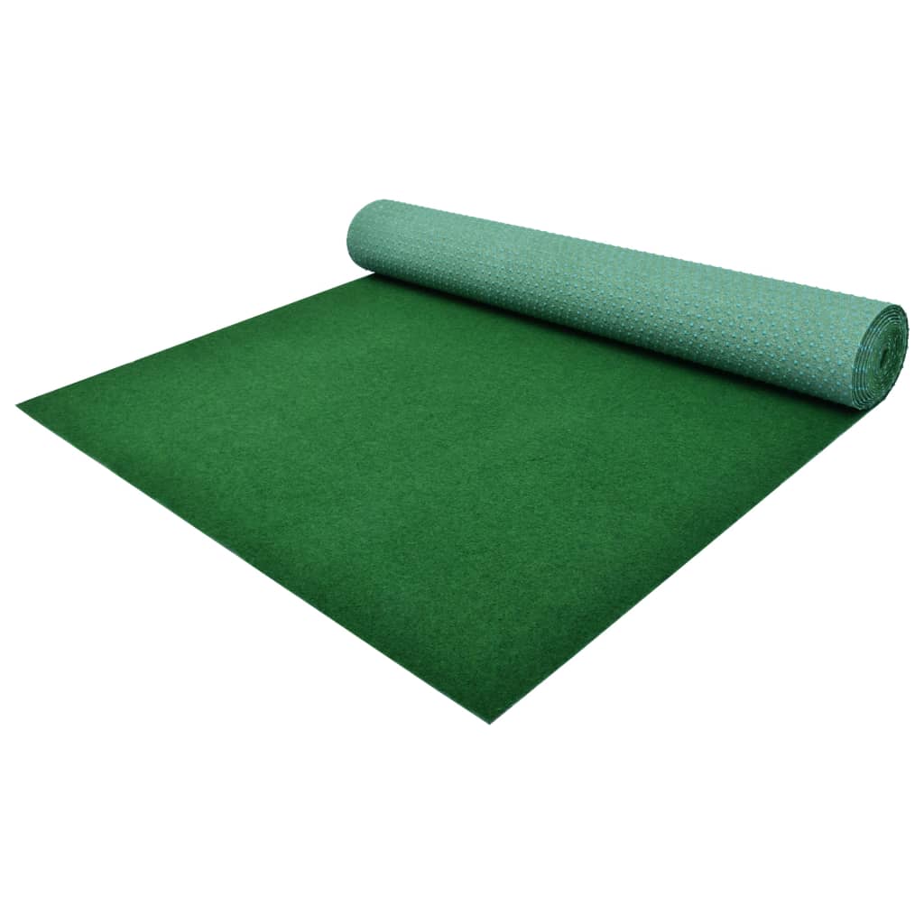 vidaXL Sztuczna trawa, spód z wypustkami, PP, 5x1,33 m, zielona
