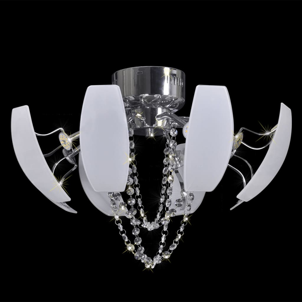Kryształowy żyrandol LED 52 cm średnicy