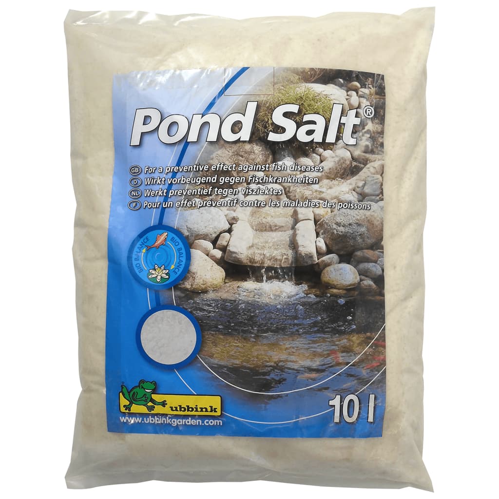 Ubbink Naturalny materiał filtracyjny do oczka wodnego PondSalt, 10 L