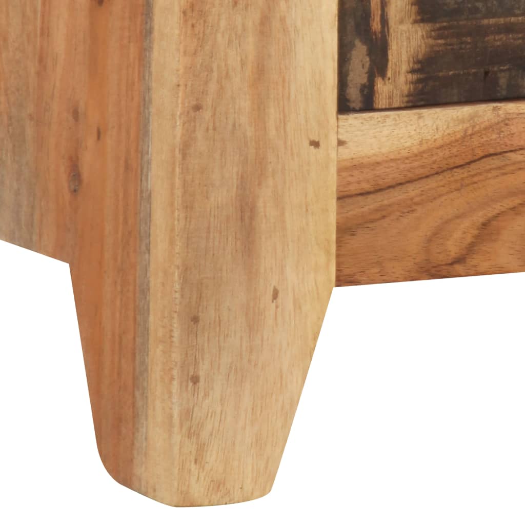 vidaXL Szafka, 60x33x75 cm, lite drewno akacjowe i drewno z odzysku