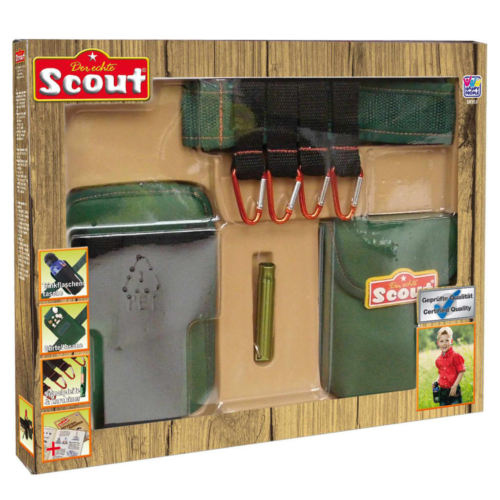 Scout Pas dla małego poszukiwacza przygód, neoprenowy, zielony