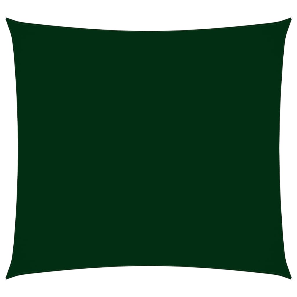 vidaXL Żagiel przeciwsłoneczny, tkanina Oxford, kwadrat, 4x4 m, zieleń