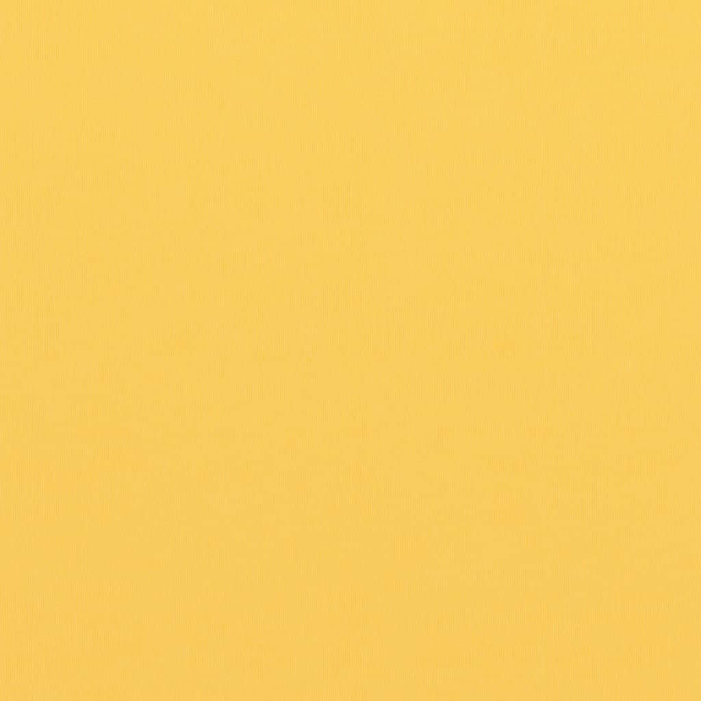 vidaXL Parawan balkonowy, żółty, 120x300 cm, tkanina Oxford
