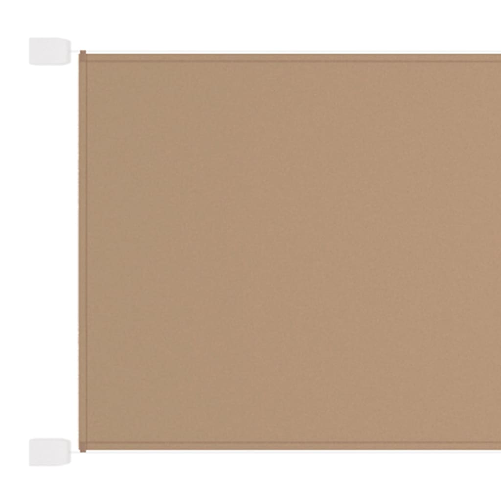 vidaXL Markiza pionowa, kolor taupe, 60x270 cm, tkanina Oxford