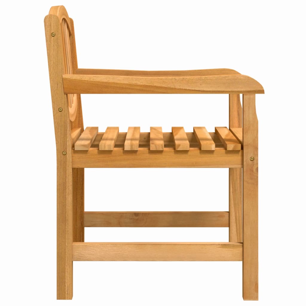 vidaXL Krzesła ogrodowe, 2 szt., 58x59x88 cm, lite drewno tekowe
