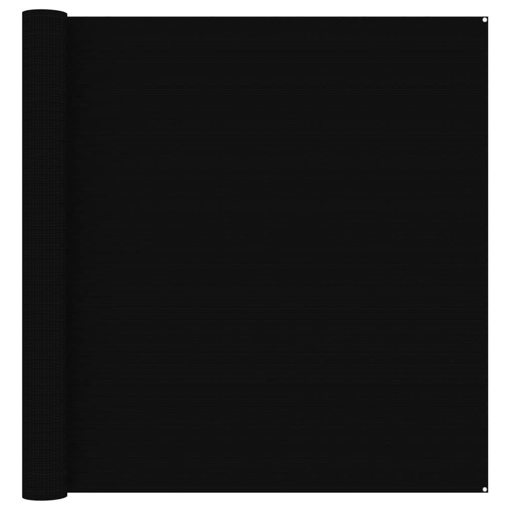 vidaXL Wykładzina do namiotu, 300 x 500 cm, czarna