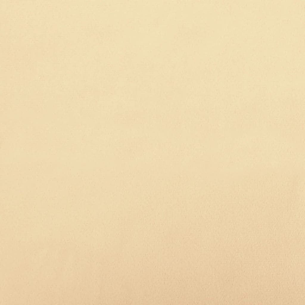 vidaXL Podnóżek, kremowy, 78x56x32 cm, aksamitny