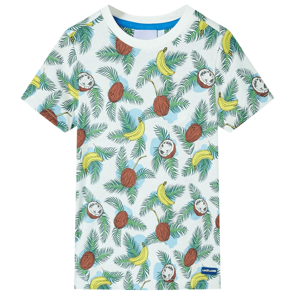 Koszulka dziecięca z krótkimi rękawami, kolorowa, 92