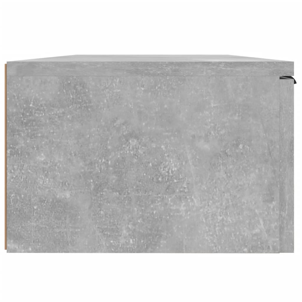 vidaXL Szafka wisząca, betonowa szarość, 68x30x20 cm