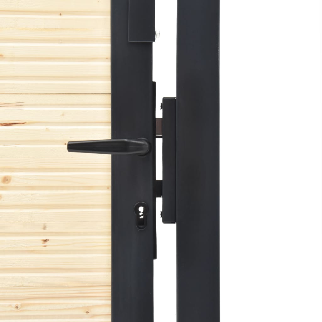 vidaXL Listwy ogrodzeniowe, 40 szt., 134 cm, lite drewno świerkowe